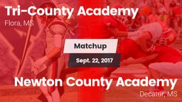 Matchup: Tri-County Academy vs. Newton County Academy  2017