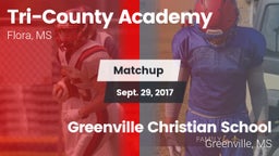 Matchup: Tri-County Academy vs. Greenville Christian School 2017