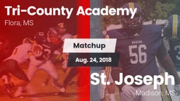 Matchup: Tri-County Academy vs. St. Joseph 2018