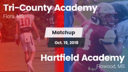 Matchup: Tri-County Academy vs. Hartfield Academy  2018