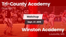 Matchup: Tri-County Academy vs. Winston Academy  2019