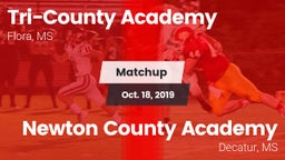 Matchup: Tri-County Academy vs. Newton County Academy  2019