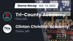 Recap: Tri-County Academy  vs. Clinton Christian Academy  2022