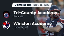 Recap: Tri-County Academy  vs. Winston Academy  2023