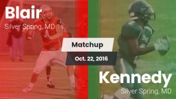 Matchup: Blair vs. Kennedy  2016