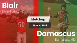 Matchup: Blair vs. Damascus  2016