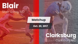 Matchup: Blair vs. Clarksburg  2017