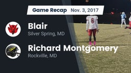 Recap: Blair  vs. Richard Montgomery  2017