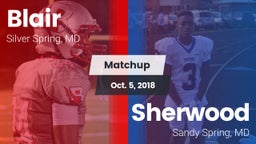 Matchup: Blair vs. Sherwood  2018