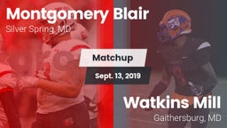 Matchup: Blair vs. Watkins Mill  2019