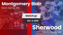 Matchup: Blair vs. Sherwood  2019