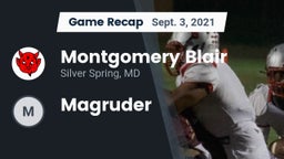 Recap: Montgomery Blair  vs. Magruder 2021