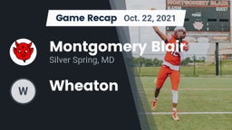 Recap: Montgomery Blair  vs. Wheaton 2021