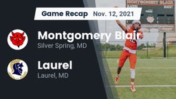 Recap: Montgomery Blair  vs. Laurel  2021