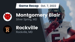 Recap: Montgomery Blair  vs. Rockville  2022