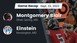 Recap: Montgomery Blair  vs. Einstein  2023