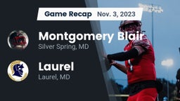 Recap: Montgomery Blair  vs. Laurel  2023