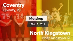 Matchup: Coventry vs. North Kingstown  2016