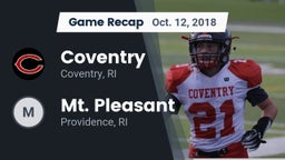 Recap: Coventry  vs. Mt. Pleasant  2018