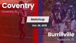 Matchup: Coventry vs. Burrillville  2018