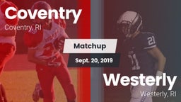 Matchup: Coventry vs. Westerly  2019