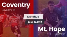 Matchup: Coventry vs. Mt. Hope  2019