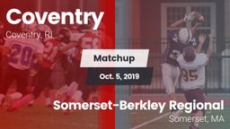 Matchup: Coventry vs. Somerset-Berkley Regional  2019