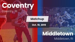Matchup: Coventry vs. Middletown  2019