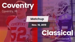 Matchup: Coventry vs. Classical  2019