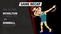 Recap: Royalton  vs. Kimball  2015