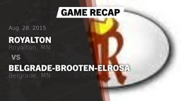 Recap: Royalton  vs. Belgrade-Brooten-Elrosa  2015