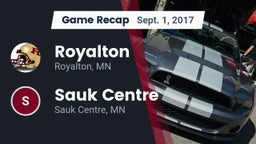 Recap: Royalton  vs. Sauk Centre  2017