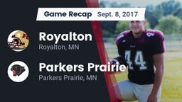 Recap: Royalton  vs. Parkers Prairie  2017