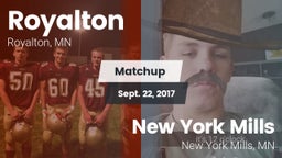 Matchup: Royalton vs. New York Mills  2017