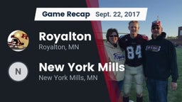 Recap: Royalton  vs. New York Mills  2017