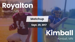 Matchup: Royalton vs. Kimball  2017