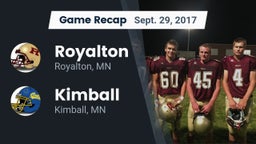 Recap: Royalton  vs. Kimball  2017