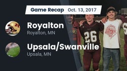 Recap: Royalton  vs. Upsala/Swanville  2017