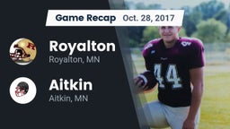 Recap: Royalton  vs. Aitkin  2017