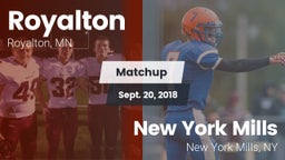 Matchup: Royalton vs. New York Mills  2018