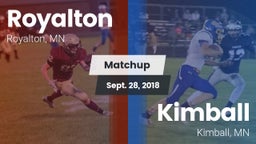 Matchup: Royalton vs. Kimball  2018