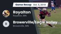 Recap: Royalton  vs. Browerville/Eagle Valley  2018