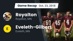 Recap: Royalton  vs. Eveleth-Gilbert  2018
