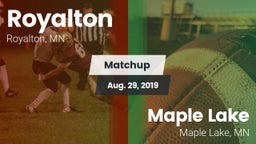 Matchup: Royalton vs. Maple Lake  2019