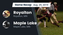 Recap: Royalton  vs. Maple Lake  2019