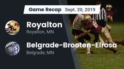 Recap: Royalton  vs. Belgrade-Brooten-Elrosa  2019