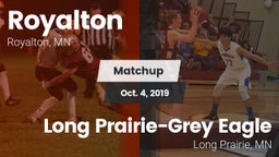 Matchup: Royalton vs. Long Prairie-Grey Eagle  2019
