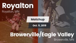 Matchup: Royalton vs. Browerville/Eagle Valley  2019