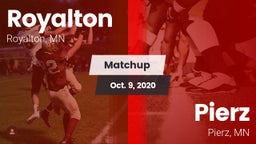 Matchup: Royalton vs. Pierz  2020
