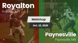 Matchup: Royalton vs. Paynesville  2020